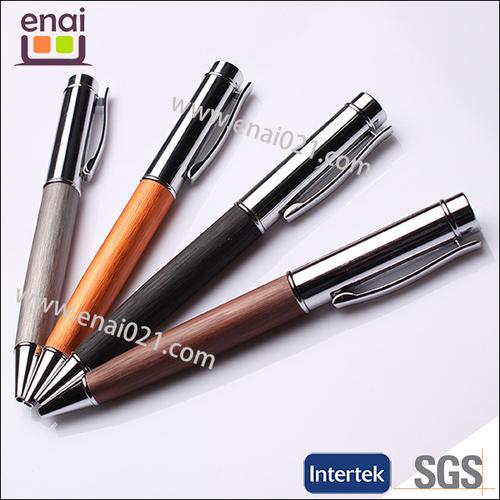 EN106-4R 可印Logo商務(wù)禮品筆 書(shū)寫(xiě)工具中的品牌名片